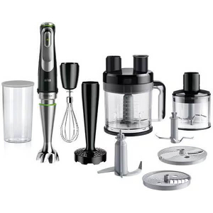 ΡΑΒΔΟΜΠΛΕΝΤΕΡ BRAUN MULTIQUICK 9 0.6L 1200W 9187XLI BLACK STAINLESS STEEL