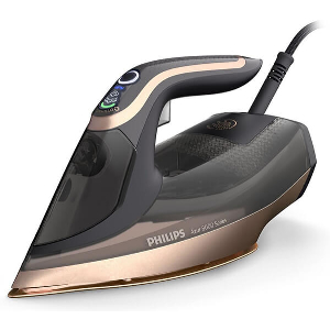 ΣΙΔΕΡΟ ΑΤΜΟΥ 3000W PHILIPS DST8041/80 STEAMGLIDE ELITE SOLEPLATE ΜΑΥΡΟ