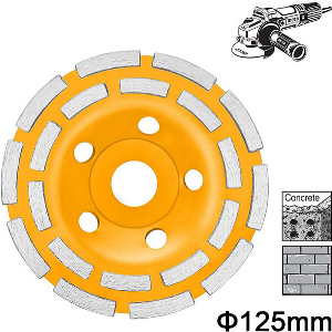 ΔΙΣΚΟΣ ΛΕΙΑΝΣΗΣ ΔΟΜΙΚΩΝ ΥΛΙΚΩΝ 125MM INGCO CGW021251