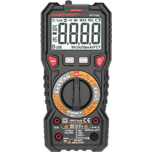 ΨΗΦΙΑΚΟ ΠΟΛΥΜΕΤΡΟ HABOTEST HT118C TRUE RMS NCV BATTERY TESTING + FLASHLIGHT