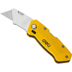 ΜΑΧΑΙΡΙ ΜΕΤΑΛΛΙΚΟ DELI TOOLS UTILITY KNIFE SK2 BLADE EDL006Z