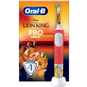 ΗΛΕΚΤΡΙΚΗ ΟΔΟΝΤΟΒΟΥΡΤΣΑ ORAL B VITALITY PRO LION KING ΘΗΚΗ