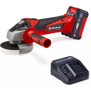ΓΩΝΙΑΚΟΣ ΤΡΟΧΟΣ ΜΠΑΤΑΡΙΑΣ EINHELL TC-AG 18V 115MM 4AH LI-ION 4431133