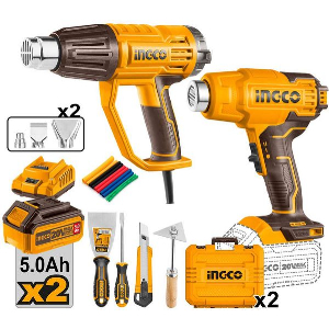 ΠΙΣΤΟΛΙΑ ΘΕΡΜΟΥ ΑΕΡΑ ΣΕΤ 2 ΤΕΜ. INGCO COSLI250801E
