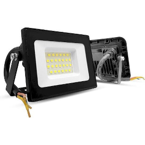 GEYER ΠΡΟΒΟΛΕΑΣ LED ECONOMY 50W 4000K 4500LM IP65 ΜΑΥΡΟΣ