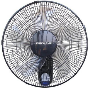ΑΝΕΜΙΣΤΗΡΑΣ ΤΟΙΧΟΥ 50W EUROLAMP 147-29342 ΜΑΥΡΟ ΜΕ RC