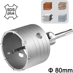 ΠΟΤΗΡΟΚΟΡΩΝΑ ΤΟΥΒΛΟΥ SDS PLUS 80MM INGCO HCB0801
