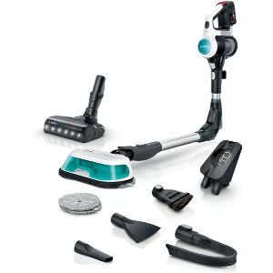 ΣΚΟΥΠΑ STICK BOSCH UNLIMITED 7 HYGIENIC AQUA WHITE PROBCS71HYG4 2-IN-1 CORDLESS VACUUM + MOPPING