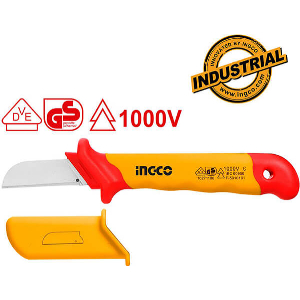 ΜΑΧΑΙΡΙ ΑΠΟΓΥΜΝΩΤΗΣ ΚΑΛΩΔΙΩΝ ΗΛΕΚΤΡΟΛΟΓΟΥ VDE ΜΕ ΊΣΙΑ ΛΑΜΑ INGCO HICK1801