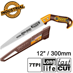 ΠΡΙΟΝΙ ΚΛΑΔΕΜΑΤΟΣ ΊΣΙΟ 300MM ΜΕ ΘΗΚΗ INGCO HPS3006