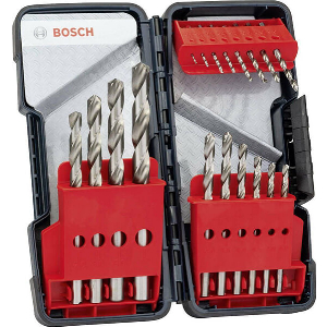ΣΕΤ 18 ΤΕΜ BOSCH ΤΡΥΠΑΝΙΑ ΜΕΤΑΛΛΟΥ HSS-G DIN 338 2607019578