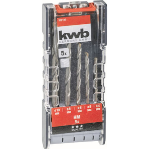 ΣΕΤ 5 ΤΕΜ ΤΡΥΠΑΝΙΑ ΠΕΤΡΑΣ KWB ΚΑΣΕΤΙΝΑ 109140
