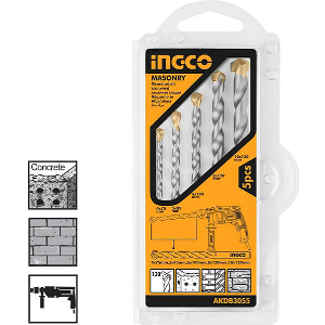 ΣΕΤ 5 ΤΕΜ. ΔΙΑΜΑΝΤΟΤΡΥΠΑΝΑ 4-10MM INGCO AKDB3055