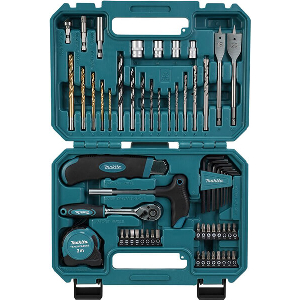 ΣΕΤ 60 ΤΕΜ MAKITA ΚΑΣΤΑΝΙΑ + ΚΑΡΥΔΑΚΙΑ + ΤΡΥΠΑΝΙΑ + ΜΥΤΕΣ E-15095