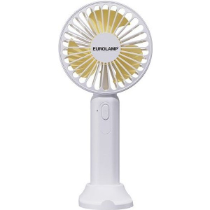EUROLAMP ΑΝΕΜΙΣΤΗΡΑΣ ΧΕΙΡΟΣ ΕΠΑΝΑΦ/ΟΣ ΜΕ USB Φ9 ΛΕΥΚΟ-ΚΙΤΡΙΝΟ 300-20551