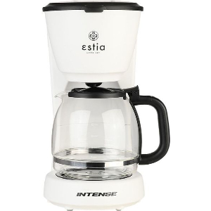 ESTIA ΚΑΦΕΤΙΕΡΑ ΦΙΛΤΡΟΥ INTENSE LUMINUS ΠΛΑΣΤΙΚΗ 1000W ΜΕ ΓΥΑΛΙΝΗ ΚΑΝΑΤΑ 1.25LT ΜΑΤ 06-24581
