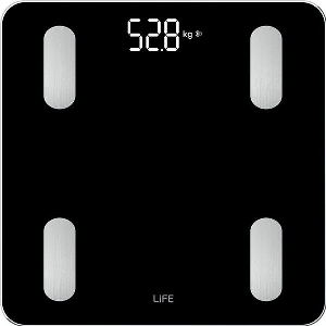 LIFE WORKOUT SMART WIFI WI-FI TUYA ΓΥΑΛΙΝΗ ΨΗΦΙΑΚΗ ΖΥΓΑΡΙΑ ΜΠΑΝΙΟΥ