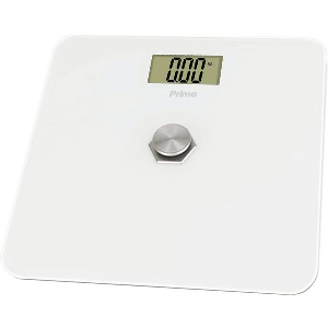 PRIMO ΖΥΓΑΡΙΑ ΣΩΜΑΤΟΣ KINETIC 180KG ΥΑΛΙΝΗ ΛΕΥΚΗ PRBS-40466