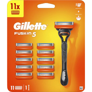 ΞΥΡΑΦΑΚΙ ΜΕ ΑΝΤΑΛΛΑΚΤΙΚΕΣ ΚΕΦΑΛΕΣ GILLETTE FUSION 11 ΑΝΤΑΛΛΑΚΤΙΚΟ+ ΛΑΒΗ 81764745