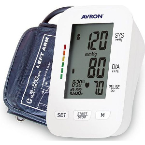 AVRON CARDIOCHECK PLUS ΠΙΕΣΟΜΕΤΡΟ ΜΠΡΑΤΣΟΥ ΑΝΙΧΝΕΥΣΗ ΑΡΡΥΘΜΙΑΣ