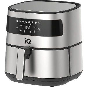 ΦΡΙΤΕΖΑ ΑΕΡΟΣ ΜΕ ΑΠΟΣΠΩΜΕΝΟ ΚΑΔΟ XL 6,4LT ΙΝΟΧ IQ AF-001