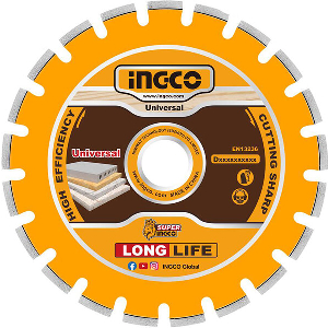 ΔΙΑΜΑΝΤΟΔΙΣΚΟΣ ΔΟΜΙΚΩΝ ΥΛΙΚΩΝ Φ355X25.4X12MM INGCO DMD033551