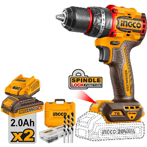 ΚΡΟΥΣΤΙΚΟ ΔΡΑΠΑΝΟΚΑΤΣΑΒΙΔΟ COMPACT ΜΠΑΤΑΡΙΑΣ 20V LI-ION 76NM INGCO CIDLI20768E