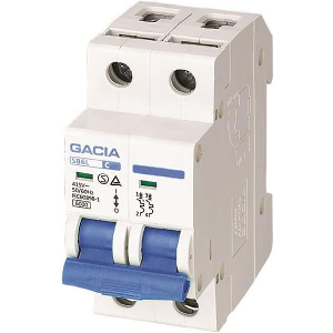 GACIA ΑΥΤΟΜΑΤΗ ΑΣΦΑΛΕΙΑ 40A ΔΙΠΟΛΙΚΗ 6ΚΑ 500-43016