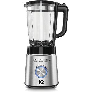 ΜΠΛΕΝΤΕΡ ΓΙΑ SMOOTHIES ΜΕ ΓΥΑΛΙΝΗ ΚΑΝΑΤΑ 1.75LT 1400W IQ BL-415 INOX