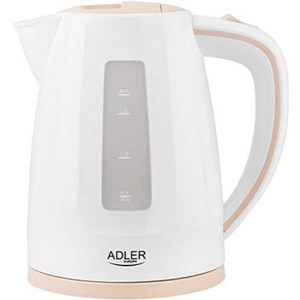 ADLER PLASTIC KETTLE 1,7L WHITE AD1264