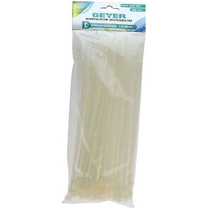GEYER ΔΕΜΑΤΙΚΑ 4.8X250MM ΛΕΥΚΑ (100ΤΜΧ)