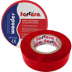 WONDER ΜΟΝΩΤΙΚΗ ΤΑΙΝΙΑ RED 19MM X 20M 147-34002