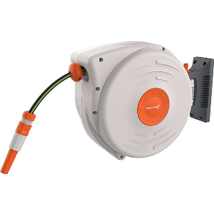 ΑΝΕΜΗ ΠΟΤΙΣΜΑΤΟΣ ΤΟΙΧΟΥ NAKAYAMA GH9160 ΑΥΤΟΜΑΤΗ ΜΕ ΛΑΣΤΙΧΟ 15M 1/2'' ΚΑΙ 4 ΕΞΑΡΤΗΜΑΤΑ