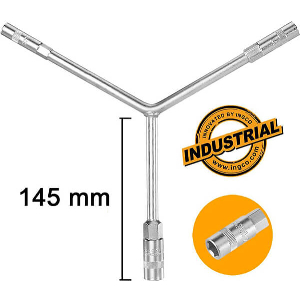 ΜΑΝΕΛΑ ΜΕ ΛΑΒΗ Υ ΚΑΙ 3 ΚΑΡΥΔΑΚΙΑ 8-10-12MM INGCO HYSW081012
