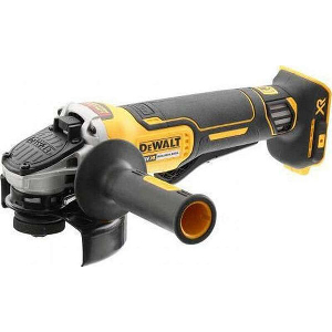 ΓΩΝΙΑΚΟΣ ΤΡΟΧΟΣ ΜΠΑΤΑΡΙΑΣ DEWALT 18V 125MM SOLO BRUSHLESS DCG406NT