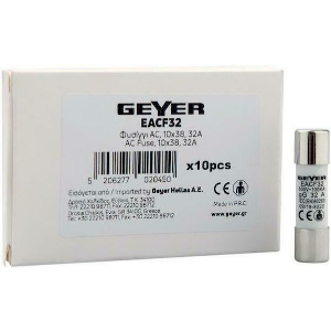 GEYER ΑΣΦΑΛΕΙΑ AC10X38 32Α