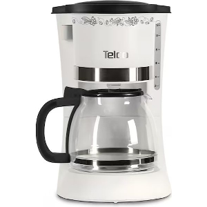 ΚΑΦΕΤΙΕΡΑ ΦΙΛΤΡΟΥ TELCO CM07 1.2LT 900W ΛΕΥΚΗ