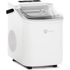 ΠΑΓΟΜΗΧΑΝΗ ΜΕ ΗΜΕΡΗΣΙΑ ΠΑΡΑΓΩΓΗ 10KG ΑΣΠΡΗ HOMEVERO HV-IM1224W