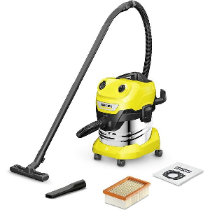 KARCHER WD 4 S V-20/5/22 20L DRUM VACUUM DRY&WET 1000W BAGLESS 1.628-260.0
