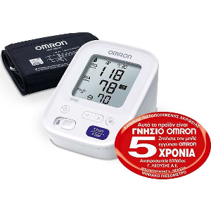 OMRON M3 (HEM-7154-E)ΠΙΕΣΟΜΕΤΡΟ ΜΠΡΑΤΣΟΥ ΜΕ ΑΝΙΧΝΕΥΣΗ ΑΡΡΥΘΜΙΑΣ