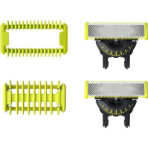 PHILIPS QP 624/50 ONE BLADE SET OF 2 BLADES X360+ 2 ACCESSORIES SENSITIVE AREAS