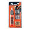 ΣΕΤ ΚΑΤΣΑΒΙΔΙ ΜΕ ΜΠΑΤΑΡΙΕΣ & ΜΥΤΕΣ BLACK & DECKER 14 ΤΕΜ A7073 6V