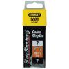 ΣΥΝΔΕΤΗΡΕΣ ΚΑΡΦΩΤΙΚΩΝ ΓΙΑ ΚΑΛΩΔΙΑ STANLEY 10MM 1000 ΤΕΜ. 1-CT106T