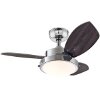 ΑΝΕΜΙΣΤΗΡΑΣ ΟΡΟΦΗΣ WESTINGHOUSE WENGUE CHROME FINISH 30