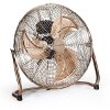ΑΝΕΜΙΣΤΗΡΑΣ ΔΑΠΕΔΟΥ 100W TROTEC TVM17 45CM BRONZE