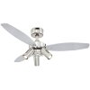 ΑΝΕΜΙΣΤΗΡΑΣ ΟΡΟΦΗΣ WESTINGHOUSE JETTE C BRUSHED NICKEL WENGUE/SILVER 3 SPOTS 42