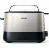 ΦΡΥΓΑΝΙΕΡΑ 2 ΘΕΣΕΩΝ PHILIPS VIVA COLLECTION HD2637/90 1000W ΜΑΎΡΗ