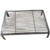 ΣΧΑΡΑ BBQ 60*40*14 CM/INOX ΚΩΔ 1031