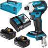 ΜΠΟΥΛΟΝΟΚΛΕΙΔΟ ΜΠΑΤΑΡΙΑΣ MAKITA 18V 2Χ 5AH LI-ION MAKPAC DTW701RTJ