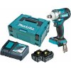 ΜΠΟΥΛΟΝΟΚΛΕΙΔΟ ΜΠΑΤΑΡΙΑΣ MAKITA 18V BRUSHLESS 2X 5AH MAKPAC DTW300RTJ